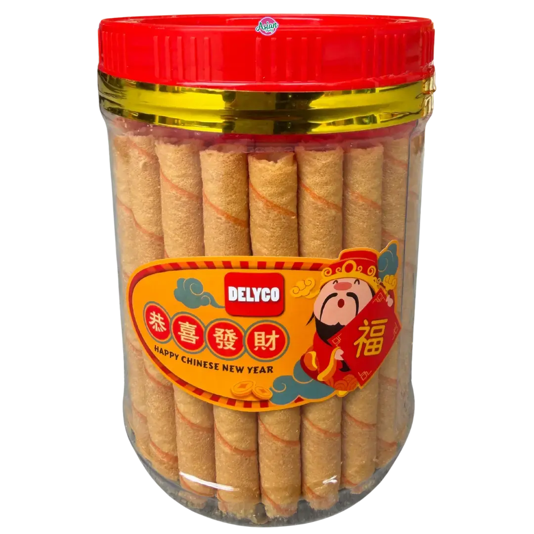 Delyco Salted Egg Wafer Rolls 320G 1