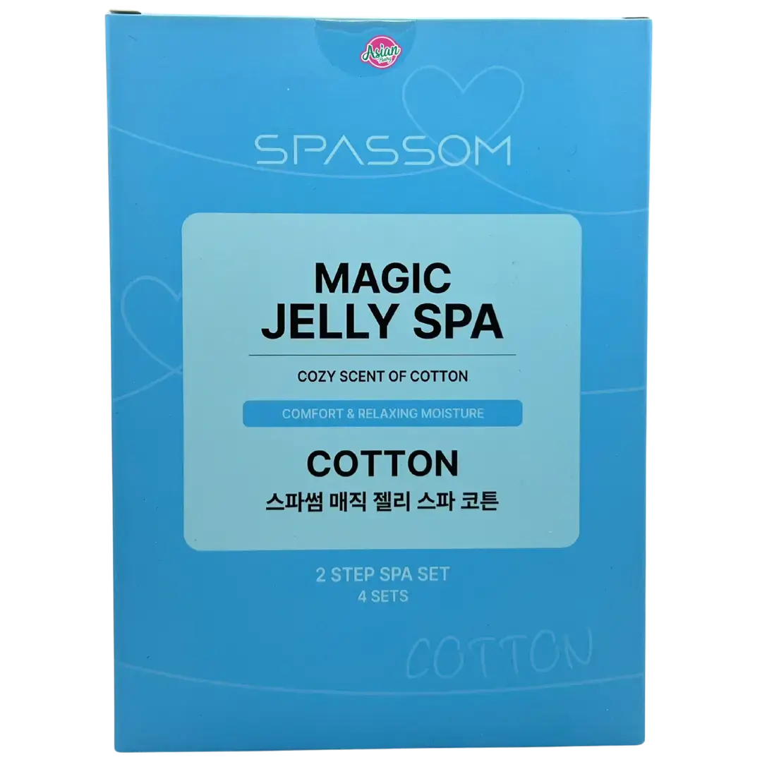 Spassom Magic Jelly Foot Spa Set 4Pk Cotton 400G 1