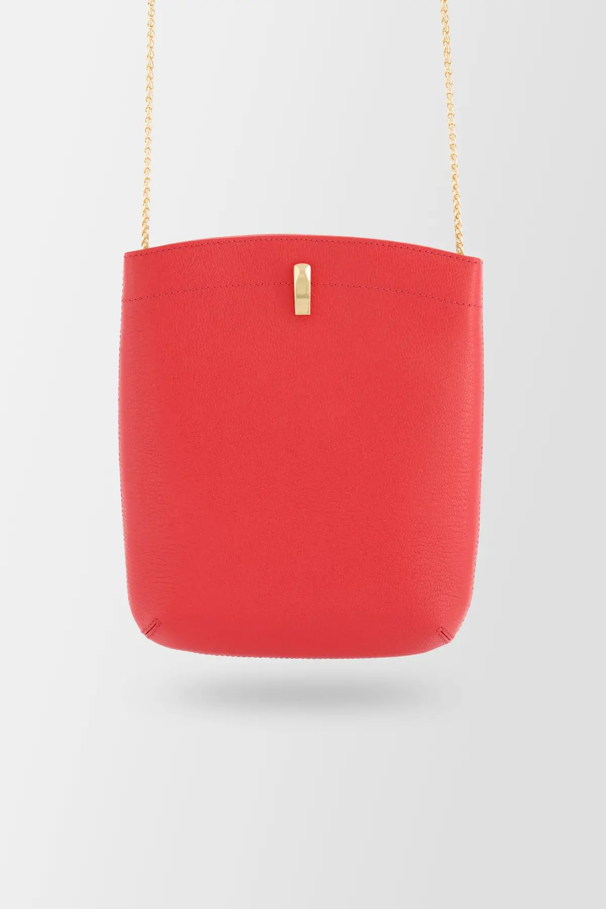 The Volon Orange Red E.Z. Carry Leather Bag 1