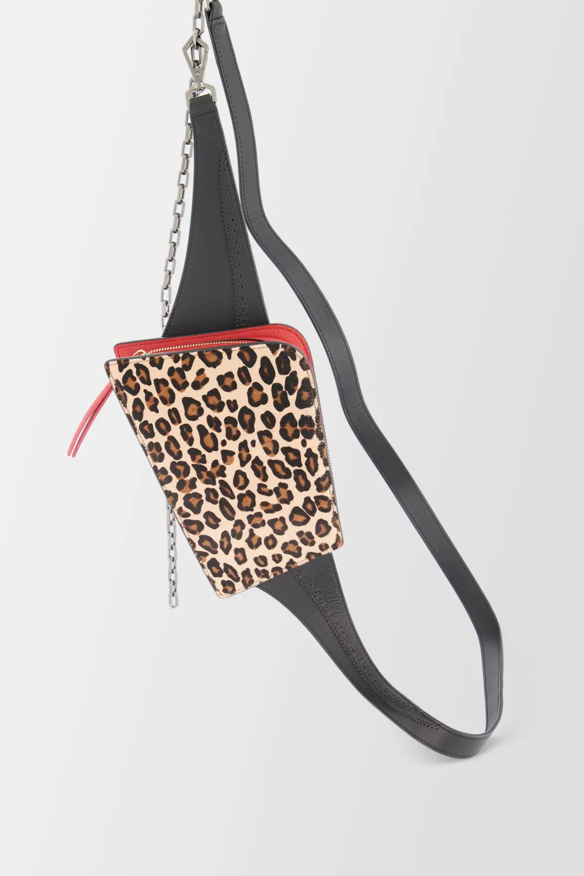 The Volon Leopard Dia Belt Bag 1