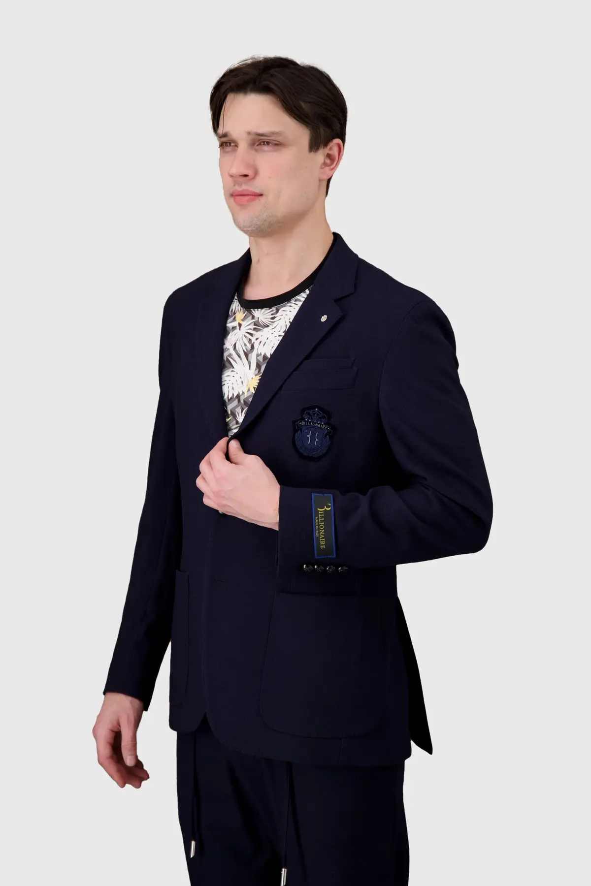 Billionaire Dark Blue Blazer 1