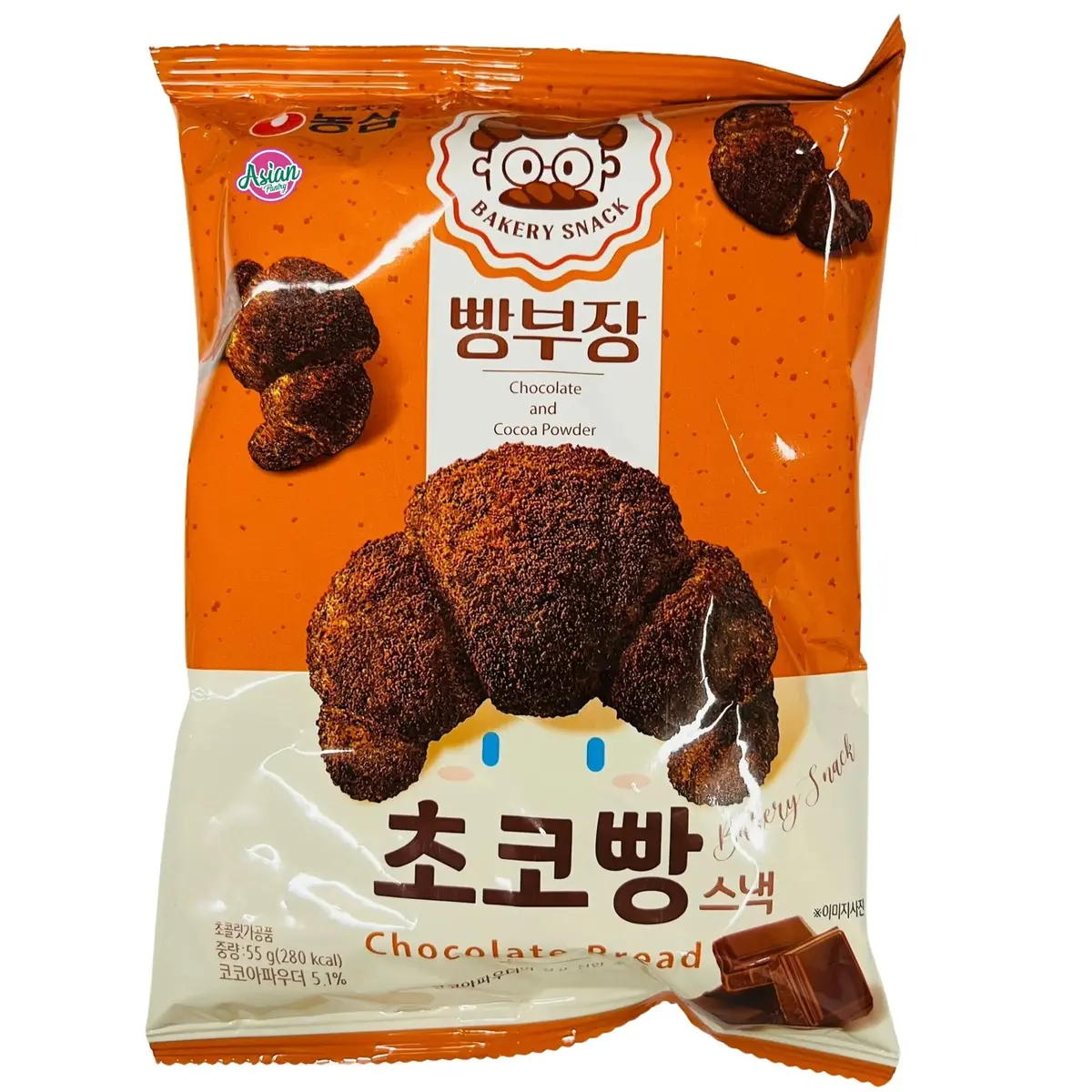 Nongshim Baker Snack Chocolate Bread 55G 1