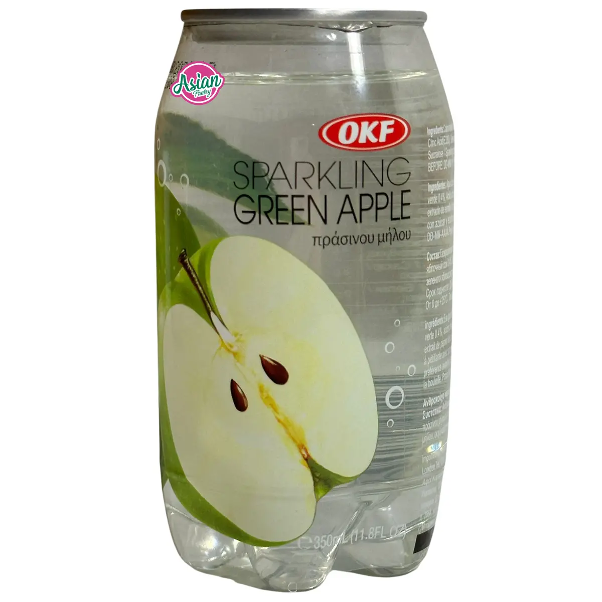 Okf Sparkling Green Apple 350Ml 2