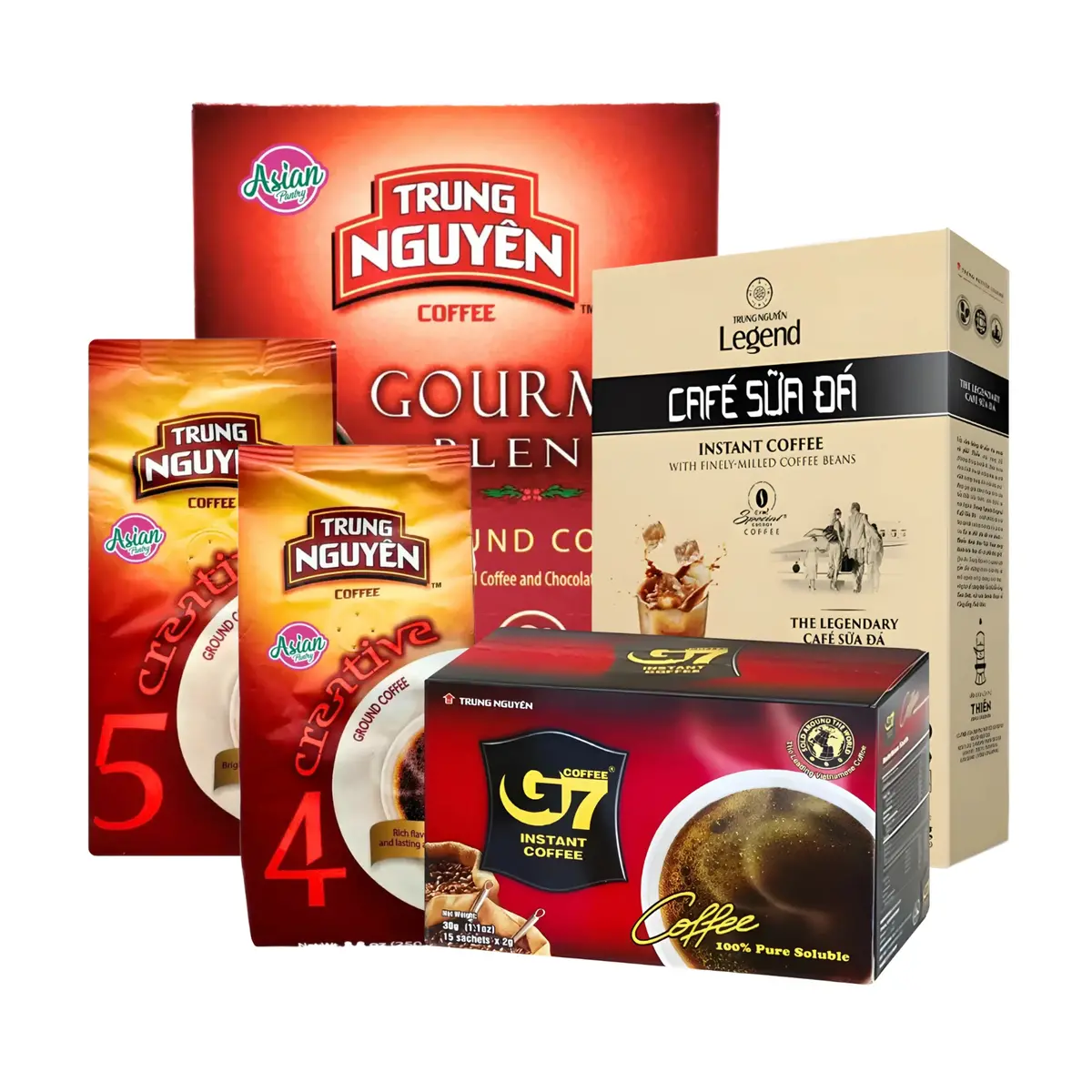 Trung Nguyen Coffee Variety Bundle 1