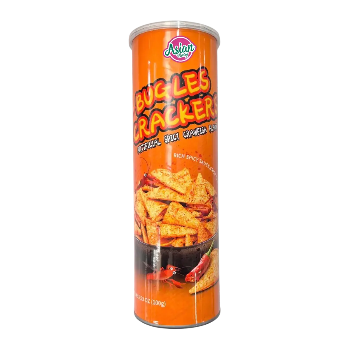 Bidoushi Triangle Puff Pastry (Crayfish Flavour) 100G 1