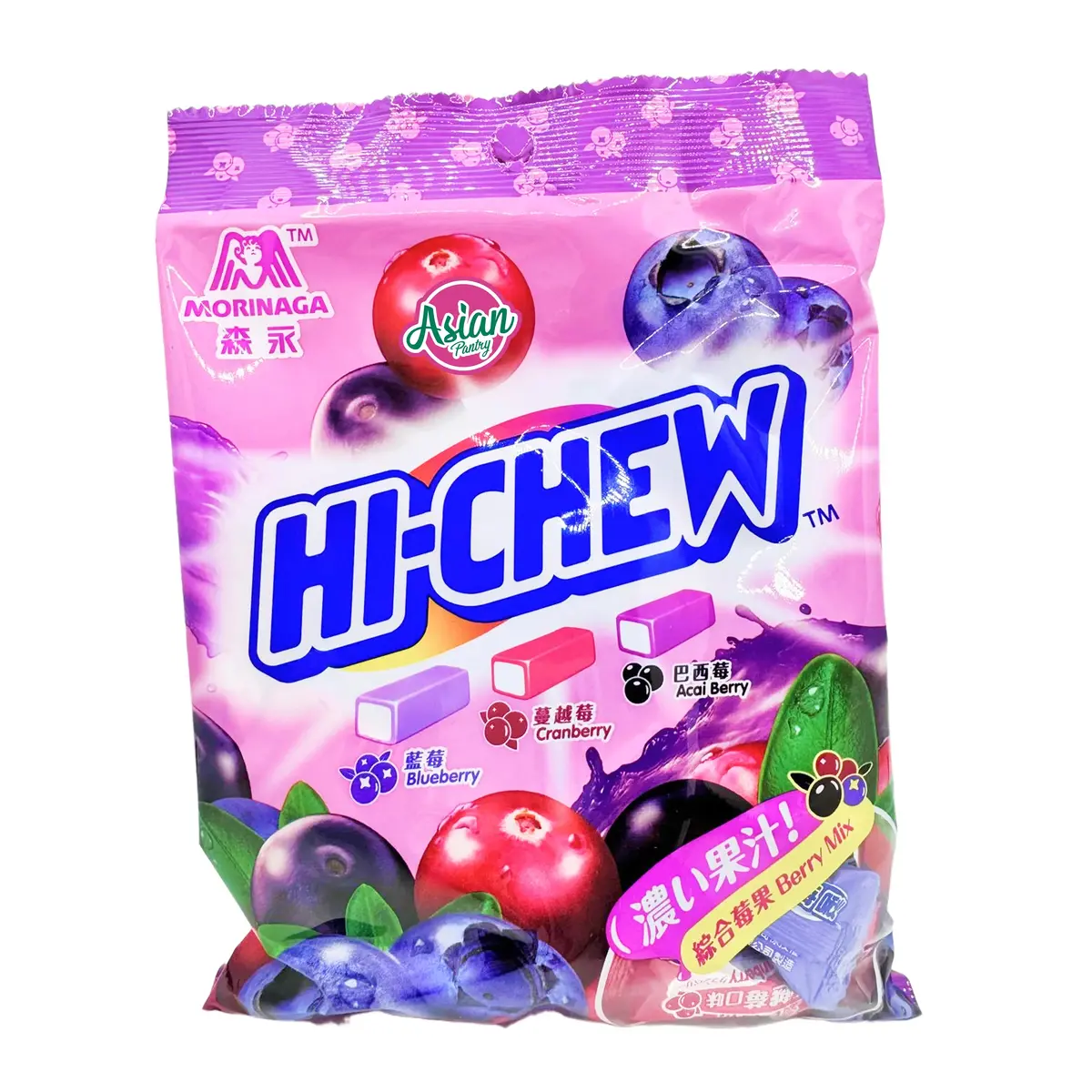 Morinaga Hi-Chew Berry Mix Soft Candy 90G 1