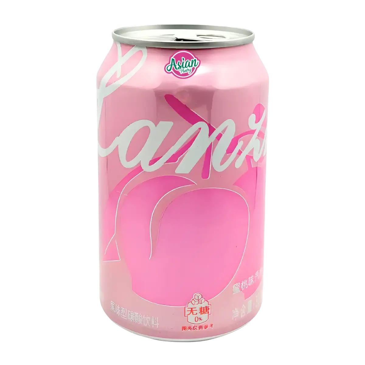 Lanzhe Peach Flavoured Soda 320Ml 1
