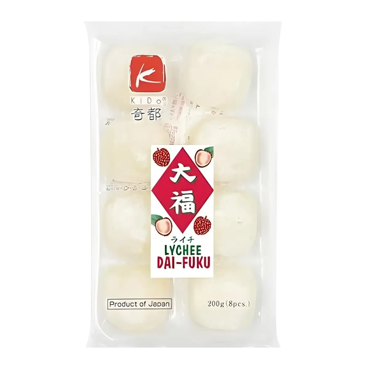 Kido Lychee Daifuku 200G 1