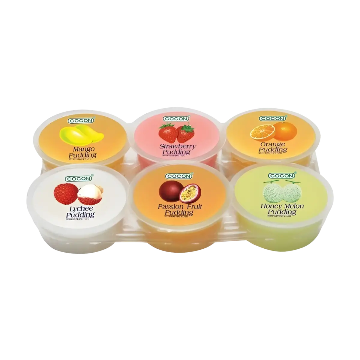 Cocon Nata Pudding Assorted 6Pk 480G 1