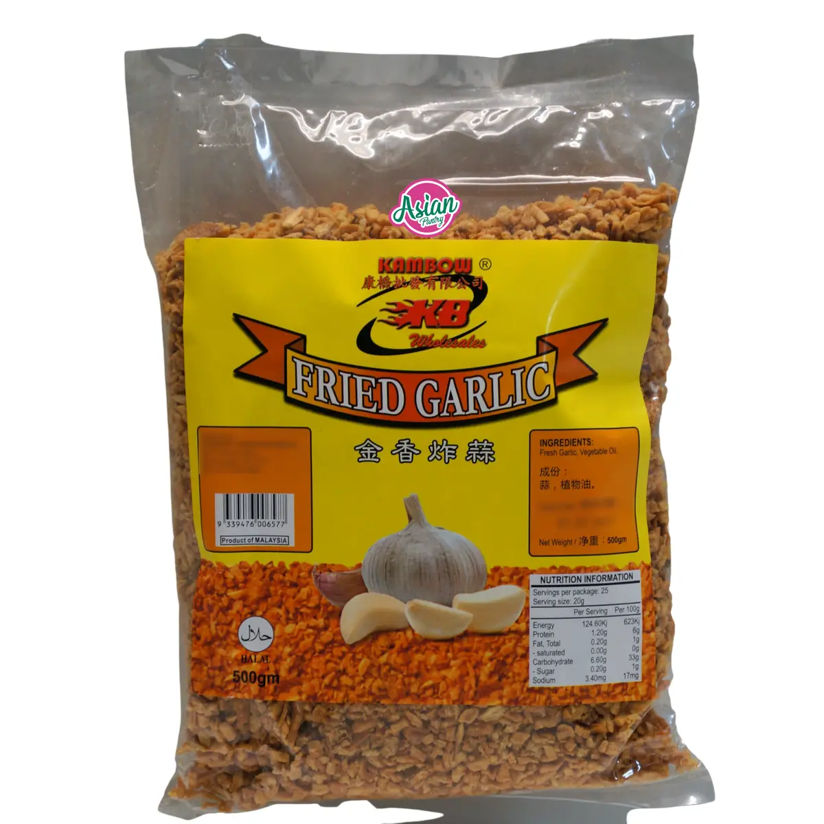 Kambow Fried Garlic 500G 1