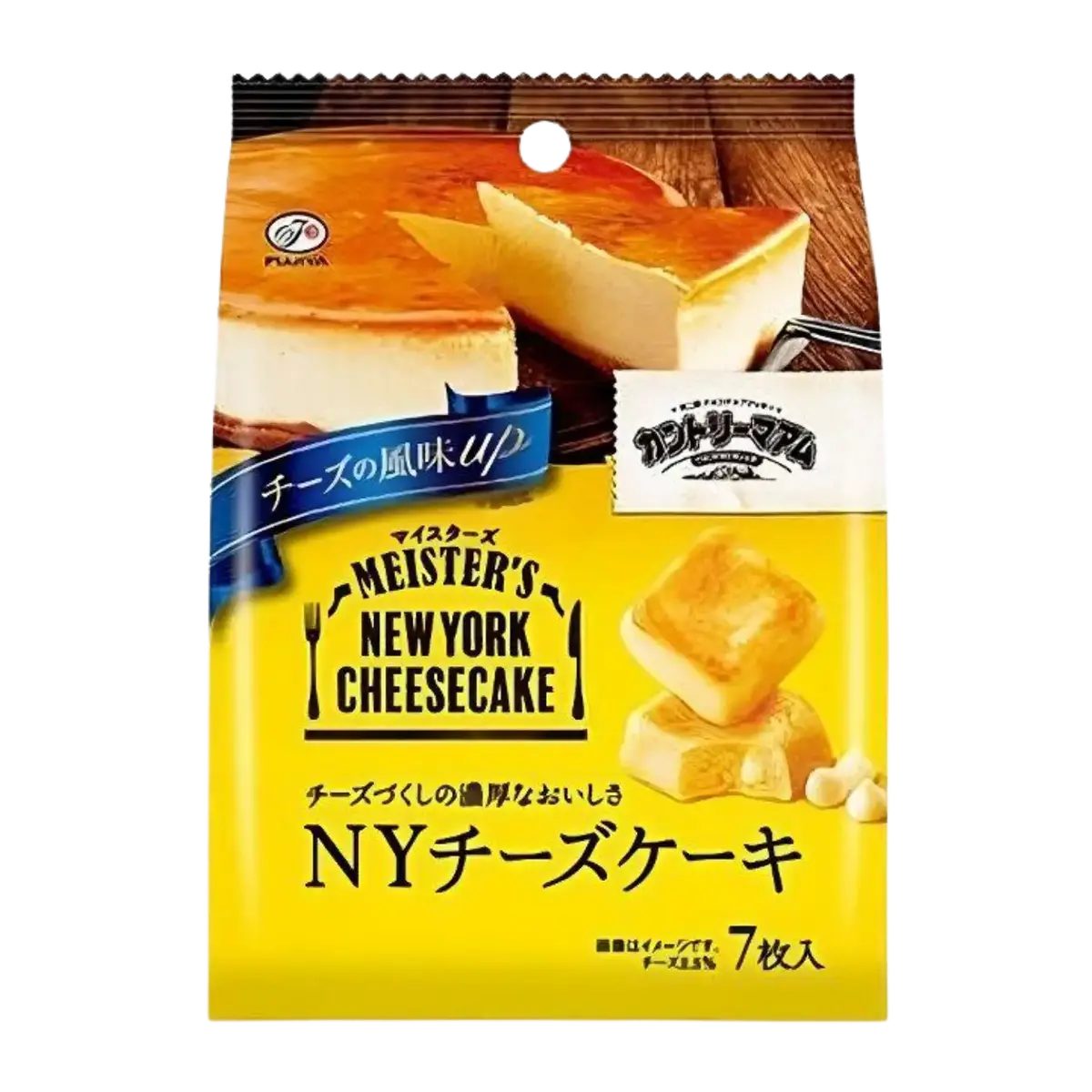 Fujiya Country Ma'am Meister's New York Cheesecake 77G 1