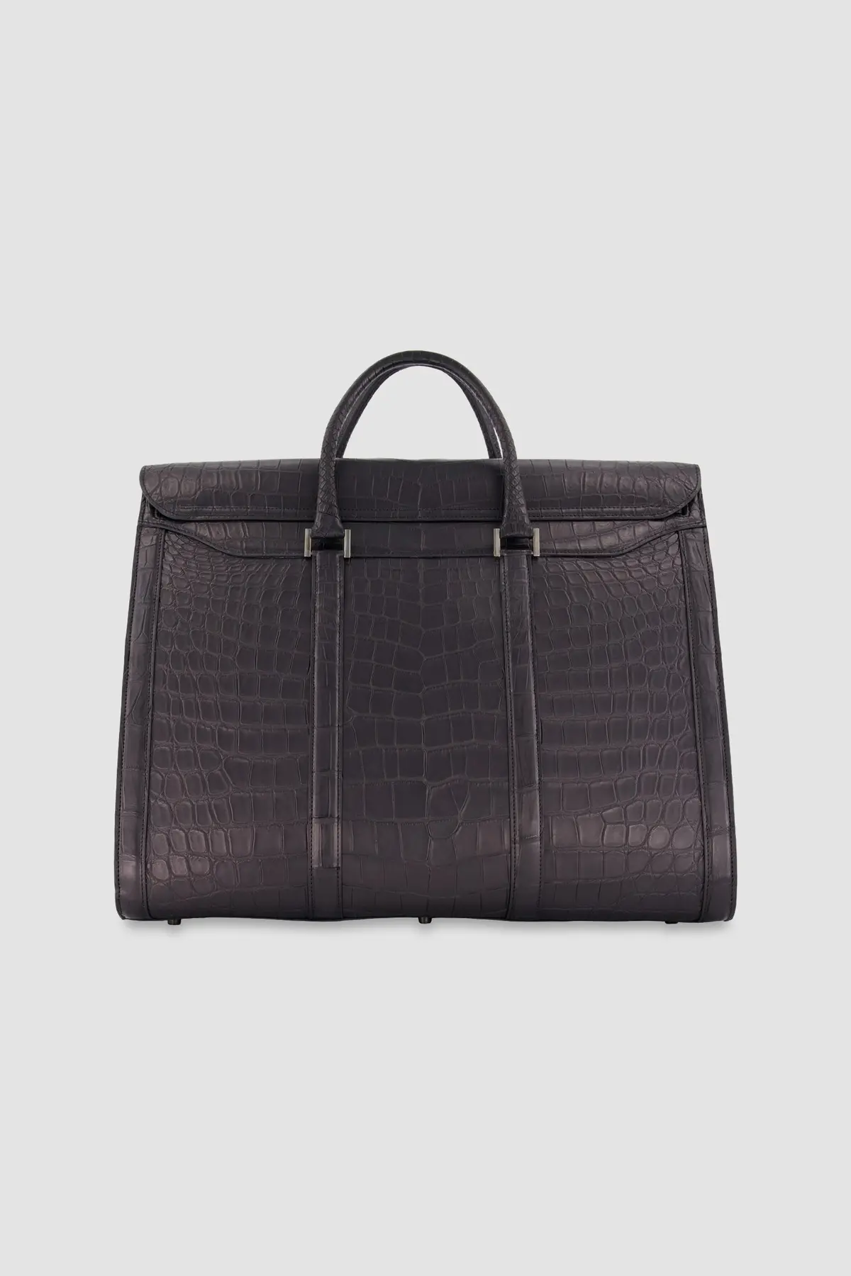 Hettabretz Alligator Travel Bag - Black 2
