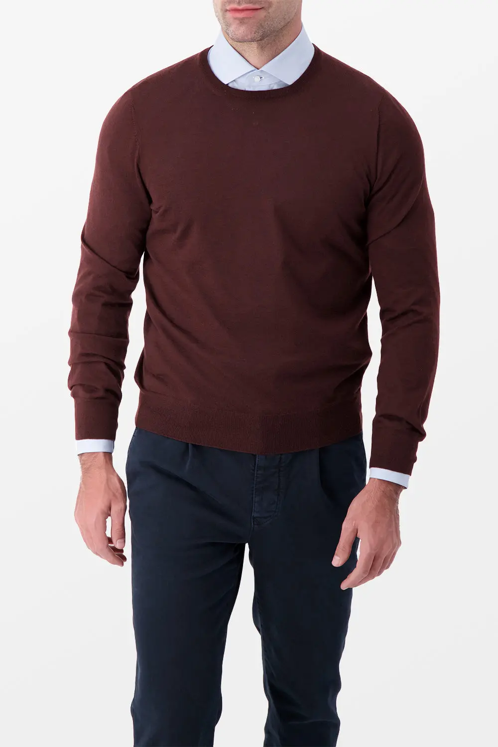 Barba Napoli Brown Cashmere Sweater 1