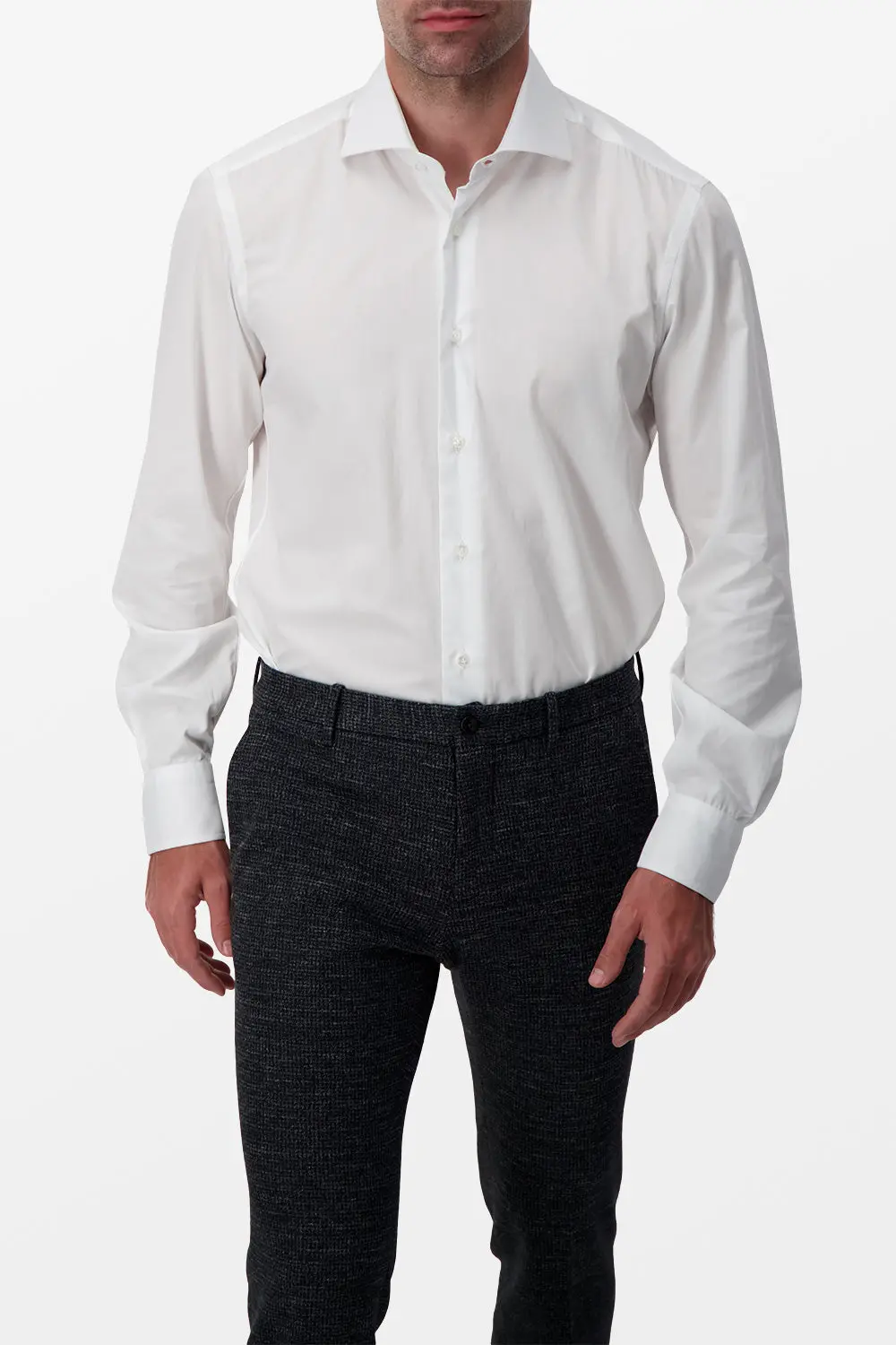 Barba Napoli White Classic Shirt 1