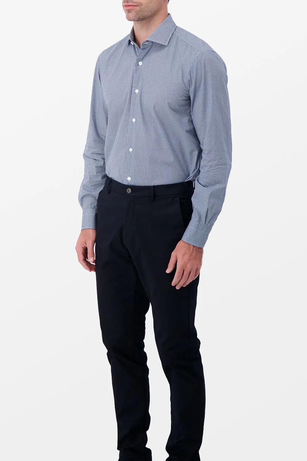Barba Napoli Blue Classic Shirt 2