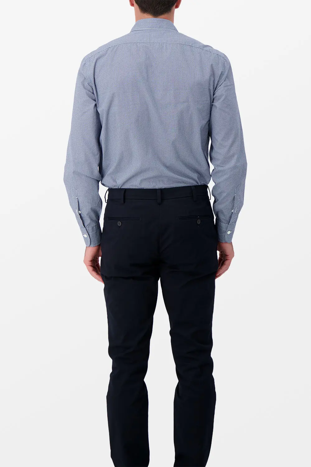 Barba Napoli Blue Classic Shirt 3