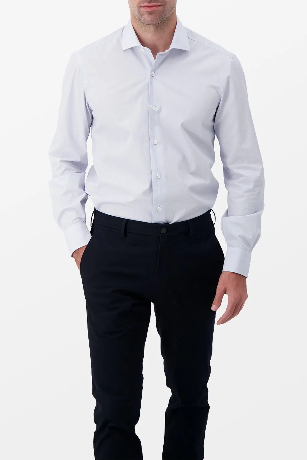 Barba Napoli Blue Classic Shirt 1
