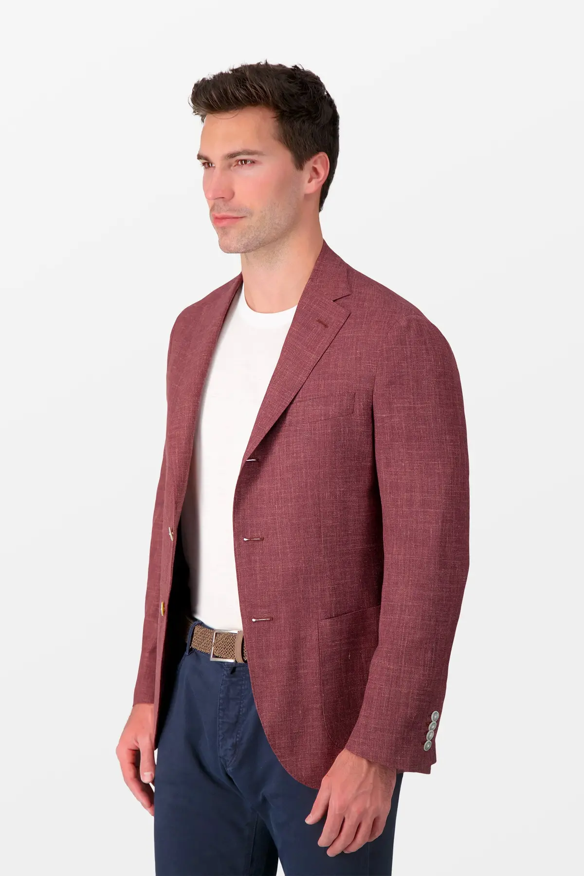 Barba Napoli Burgundy Jimmy Blazer 4