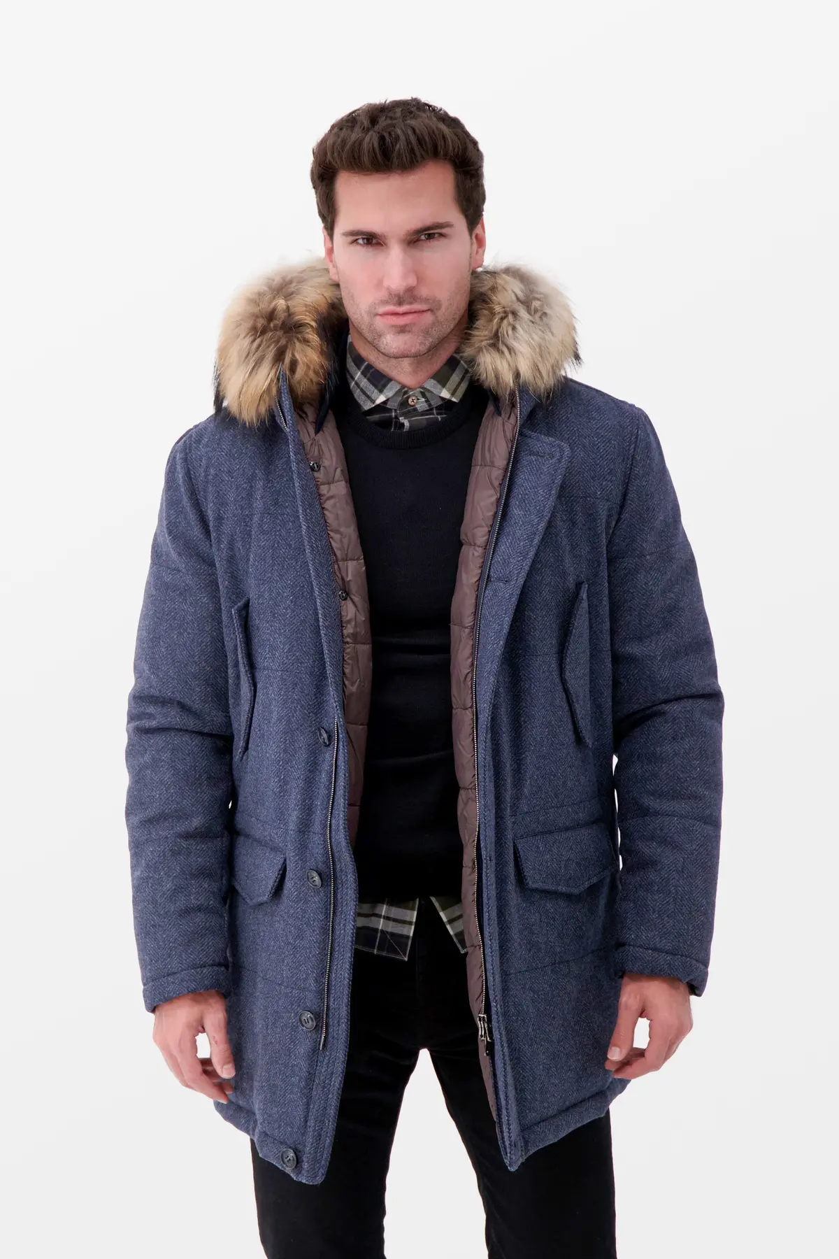 Barba Napoli Navy Wool Jacket 1