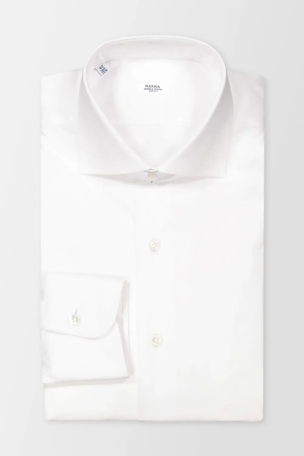 Barba Napoli White Classic Shirt 1