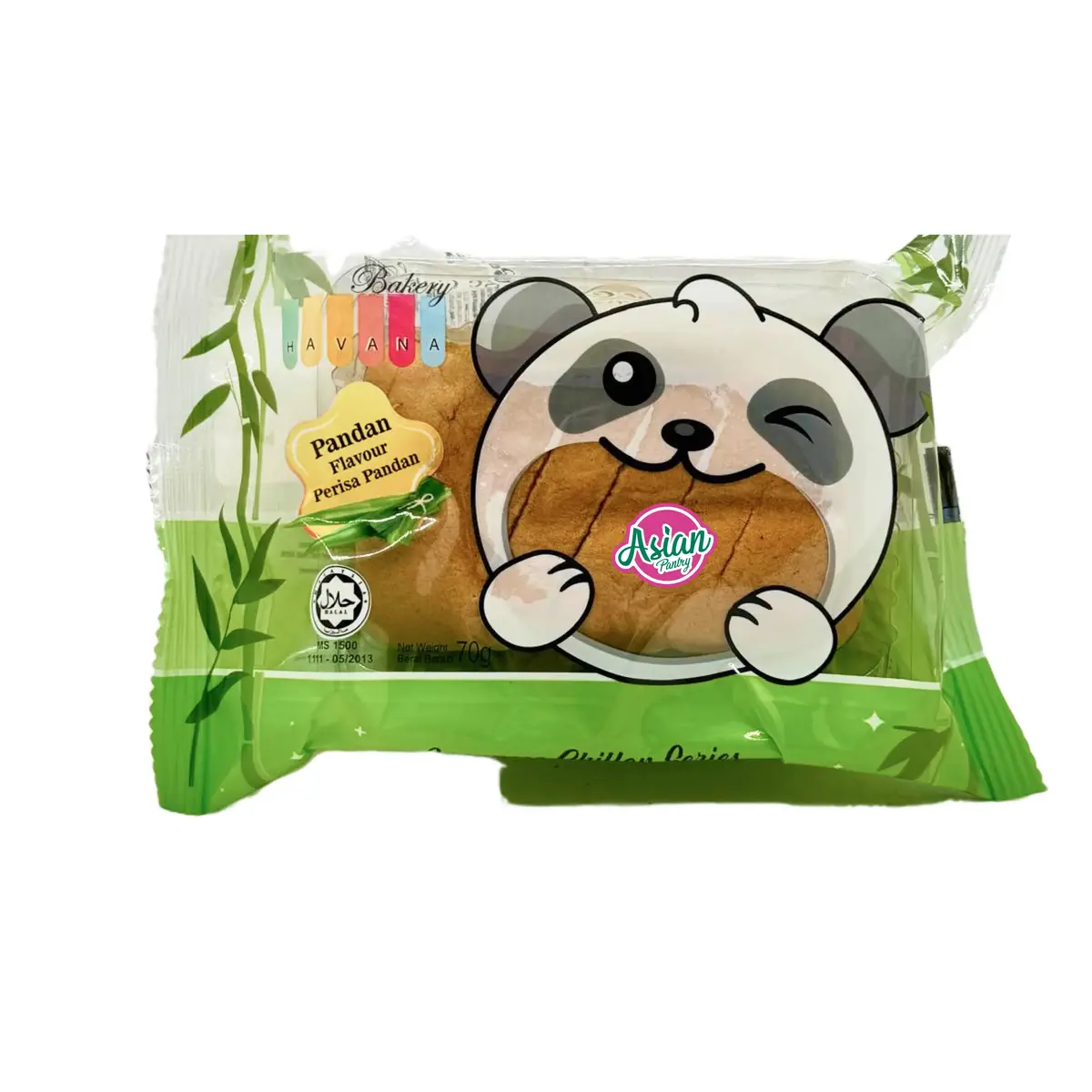 Yami Japanese Chiffon Pandan Flavour Sponge Cake 70G 1