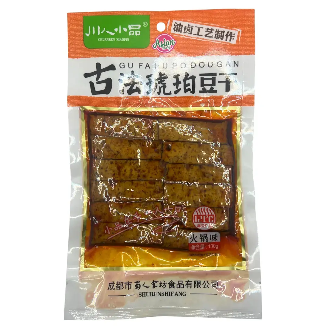 Chuanren Xiaopin Gu Fa Hu Po Dou Fu Hotpot Flavour 130G 1