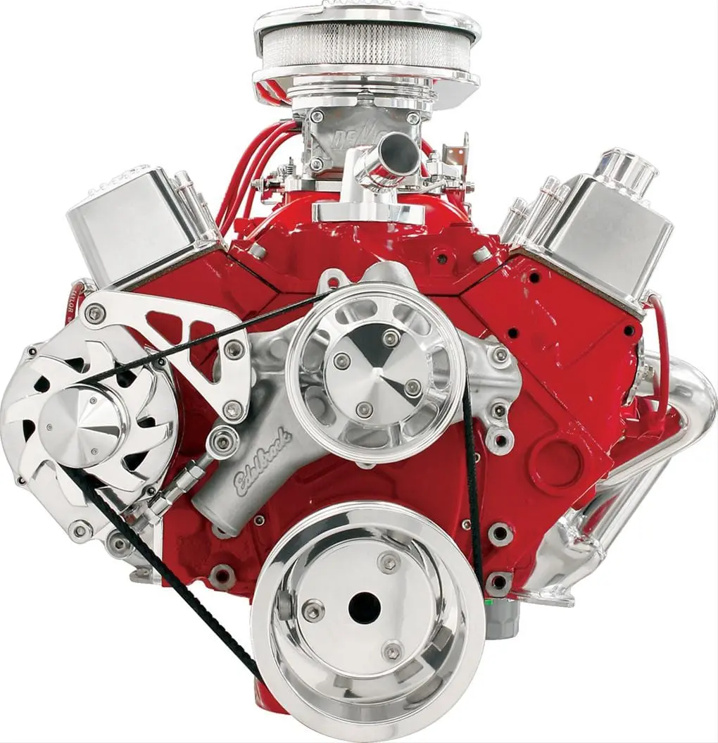 Billet Specialties Serpentine Pulley Conversion Kit – Polished Aluminum 1