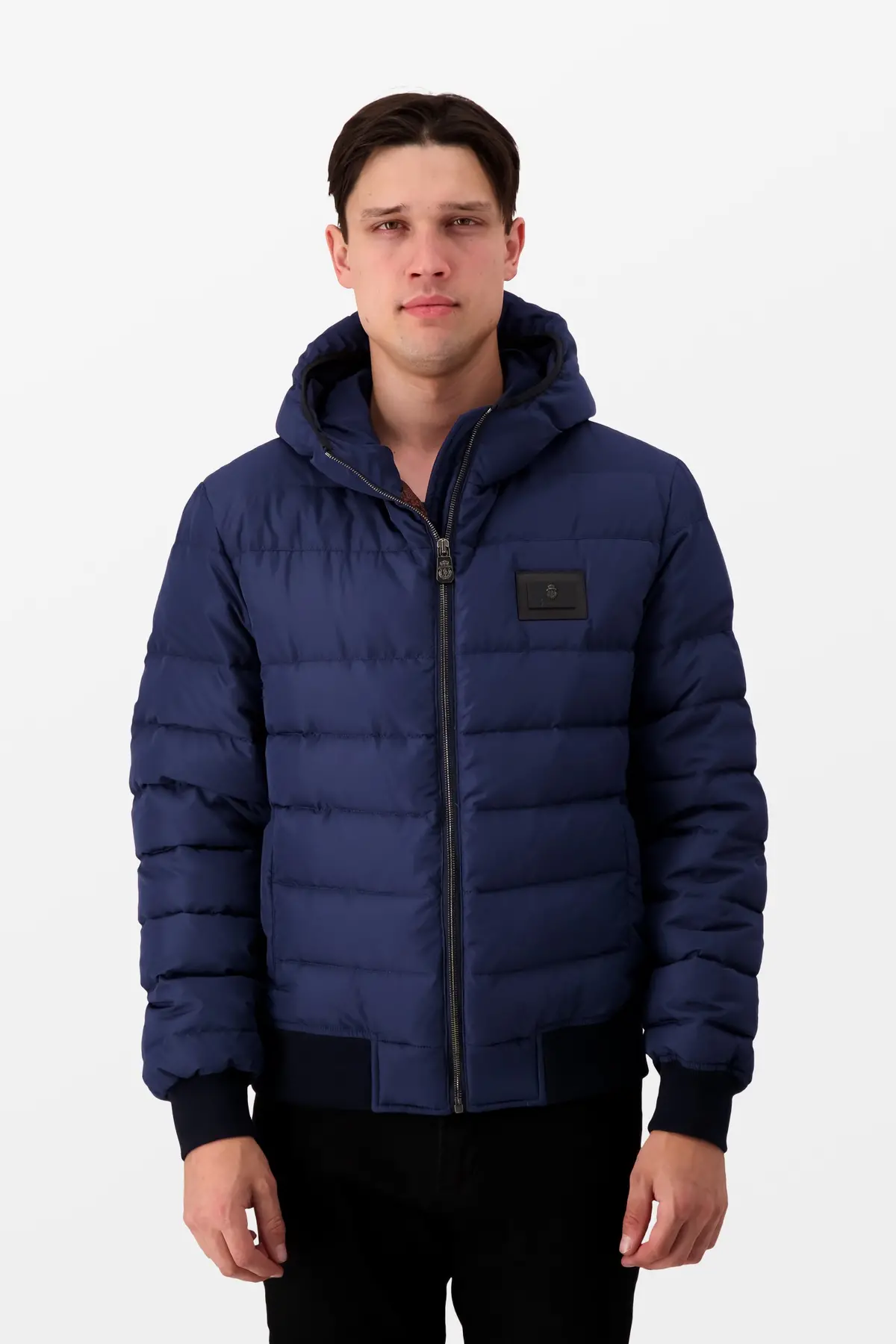 Billionaire Dark Blue Down Jacket 1
