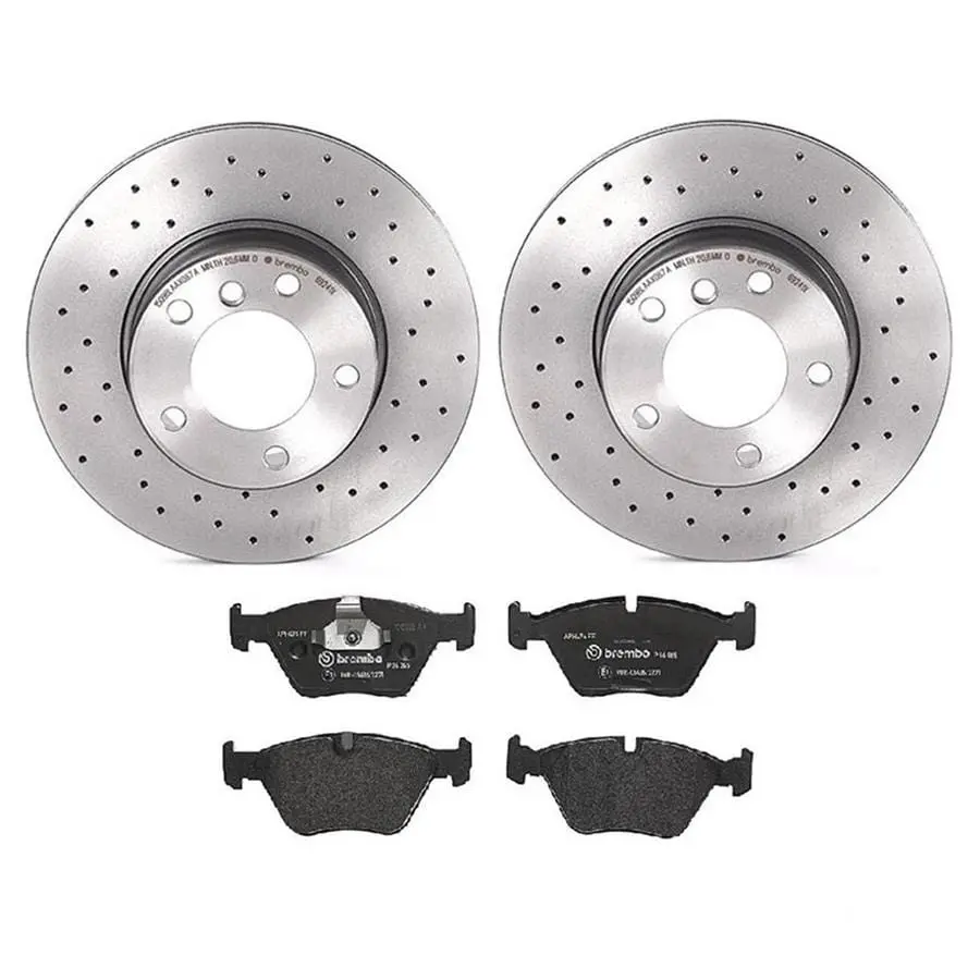 Brembo Ktx4099 Front Brake Pad & Rotor Kit – Track-Ready Stopping Power 1