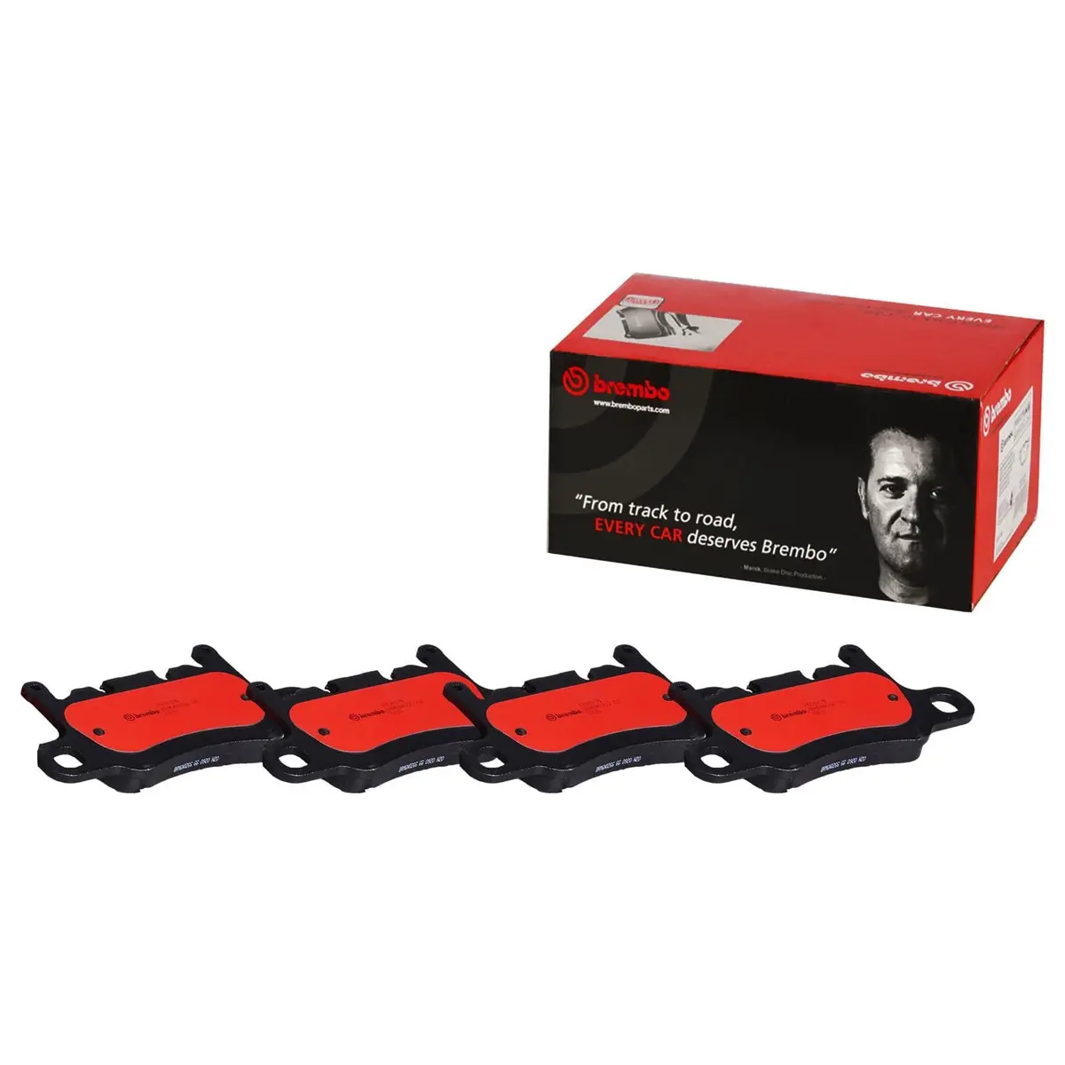 Brembo P65037N Nao Ceramic Brake Pads – High-Temp Street & Track Use 1