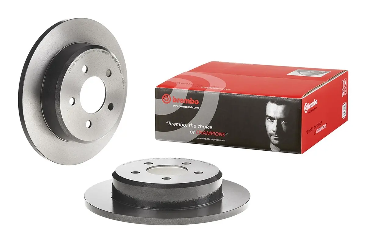 Brembo Uv-Coated Premium Brake Rotors – Corrosion-Resistant Design 1