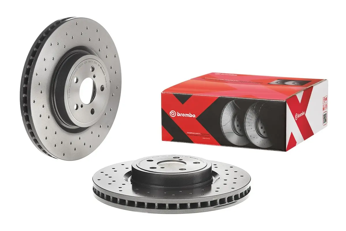 Brembo Uv-Coated Performance Brake Rotors – 09.A870.1X 1