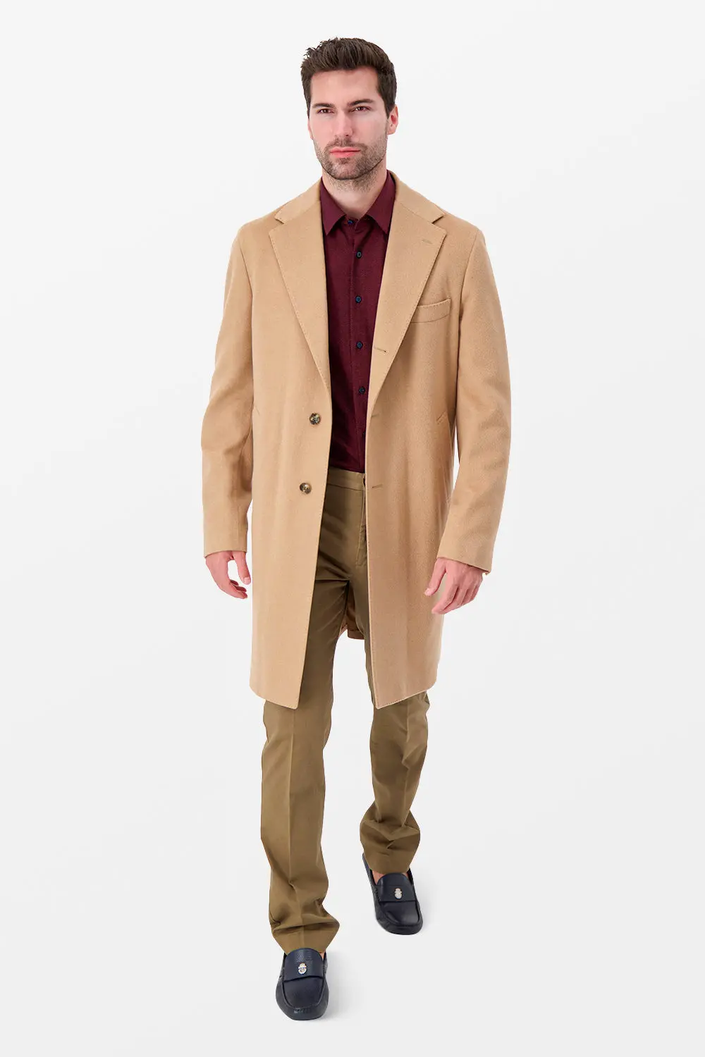 Barba Napoli Beige Brio Coat 1