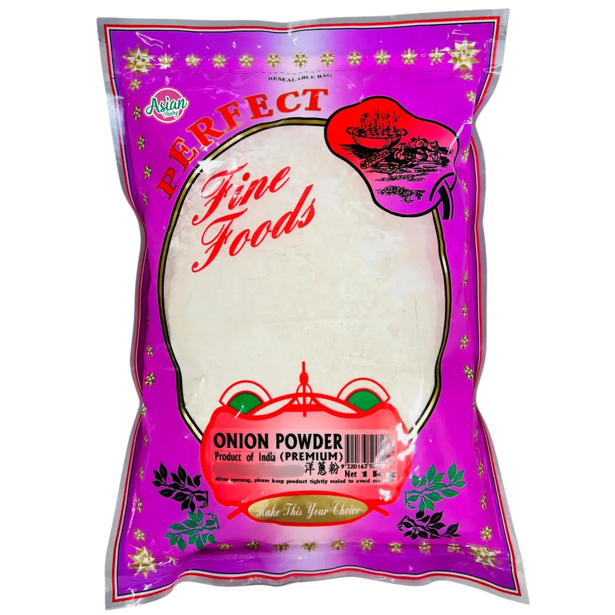 Perfect Fine Foods Onion Powder  1Kg 1