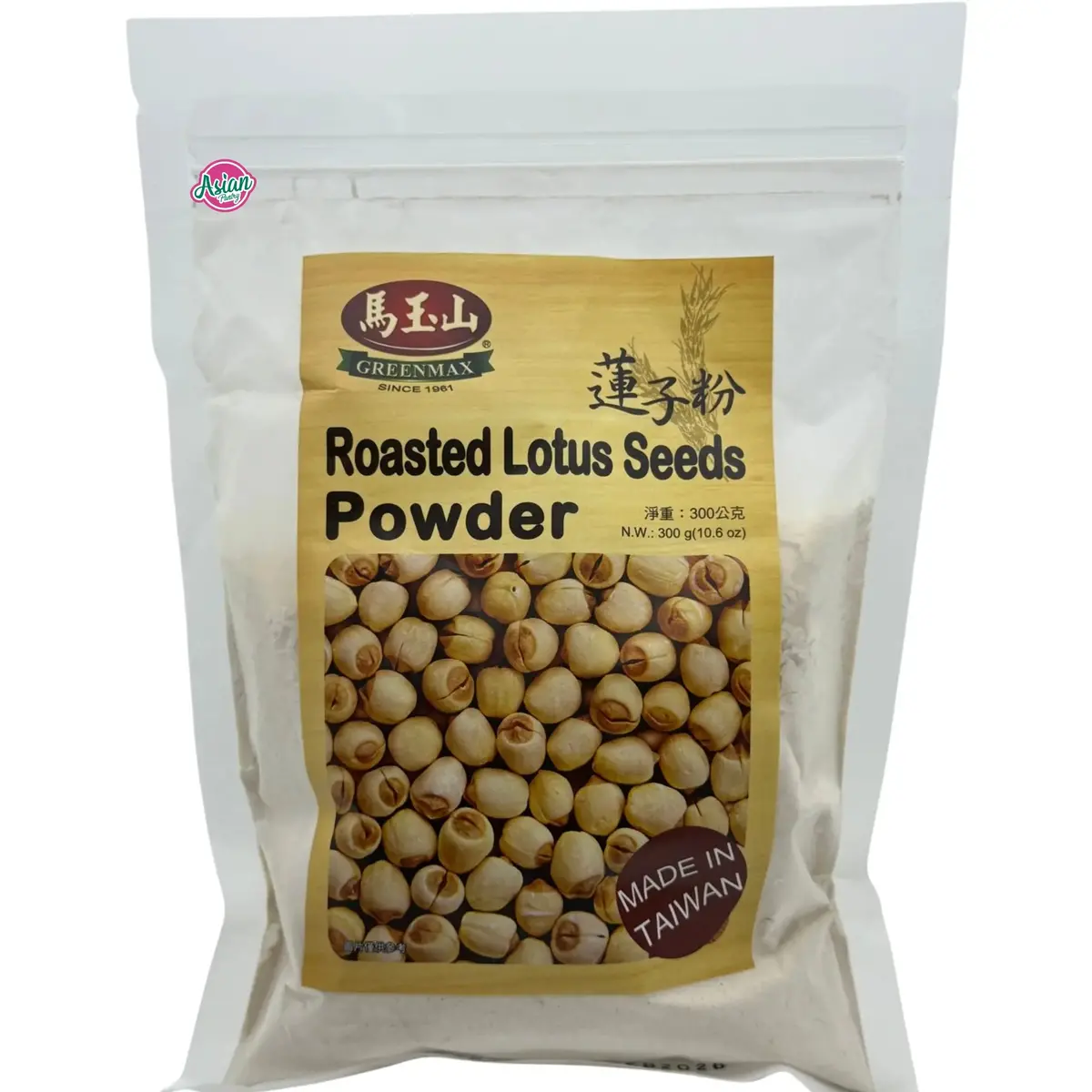 Greenmax Roasted Lotus Seeds Powder 300G 1