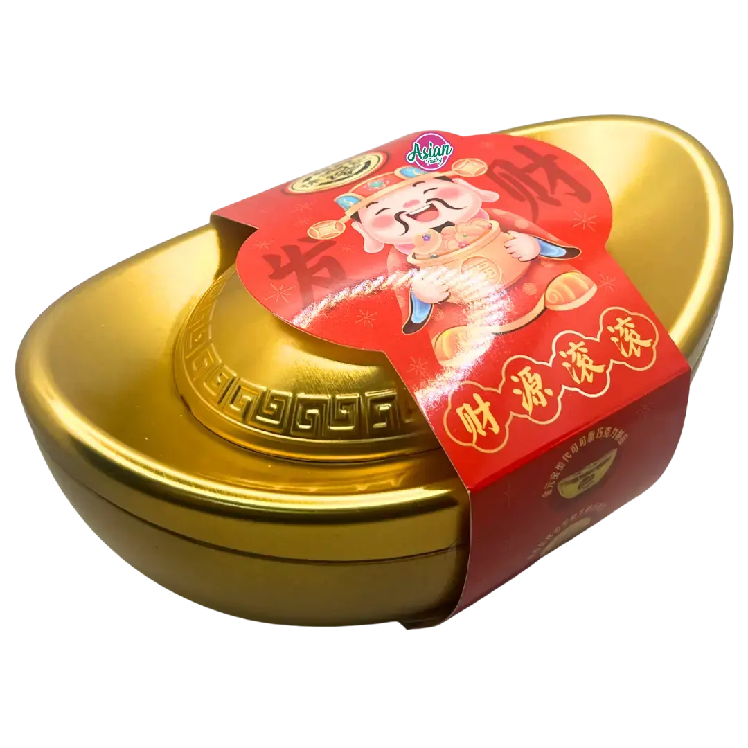 Xfj Mixed Flavour Gold Ingot Milk Chocolate Gift Box 200G 1