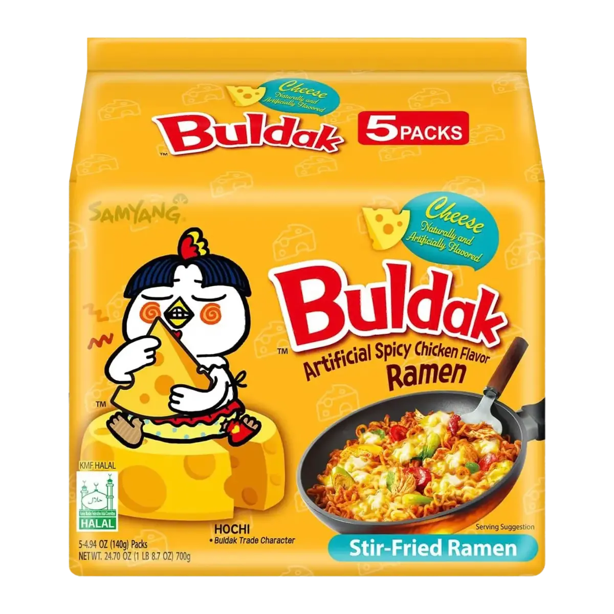 Samyang Buldak Cheese Hot Chicken Flavour Ramen 1