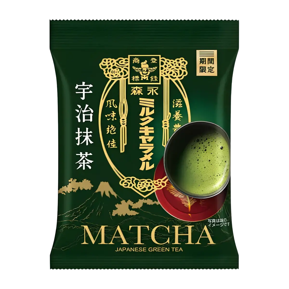 Morinaga Milk Caramel Uji Matcha 69G 1