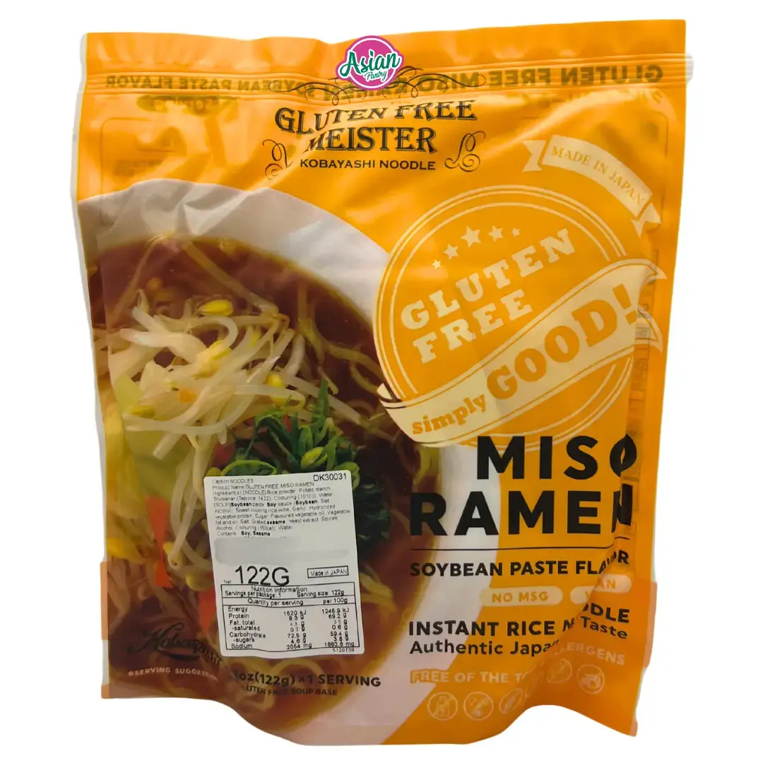 Kobayashi Gluten Free Ramen Miso Flavour 122G 1