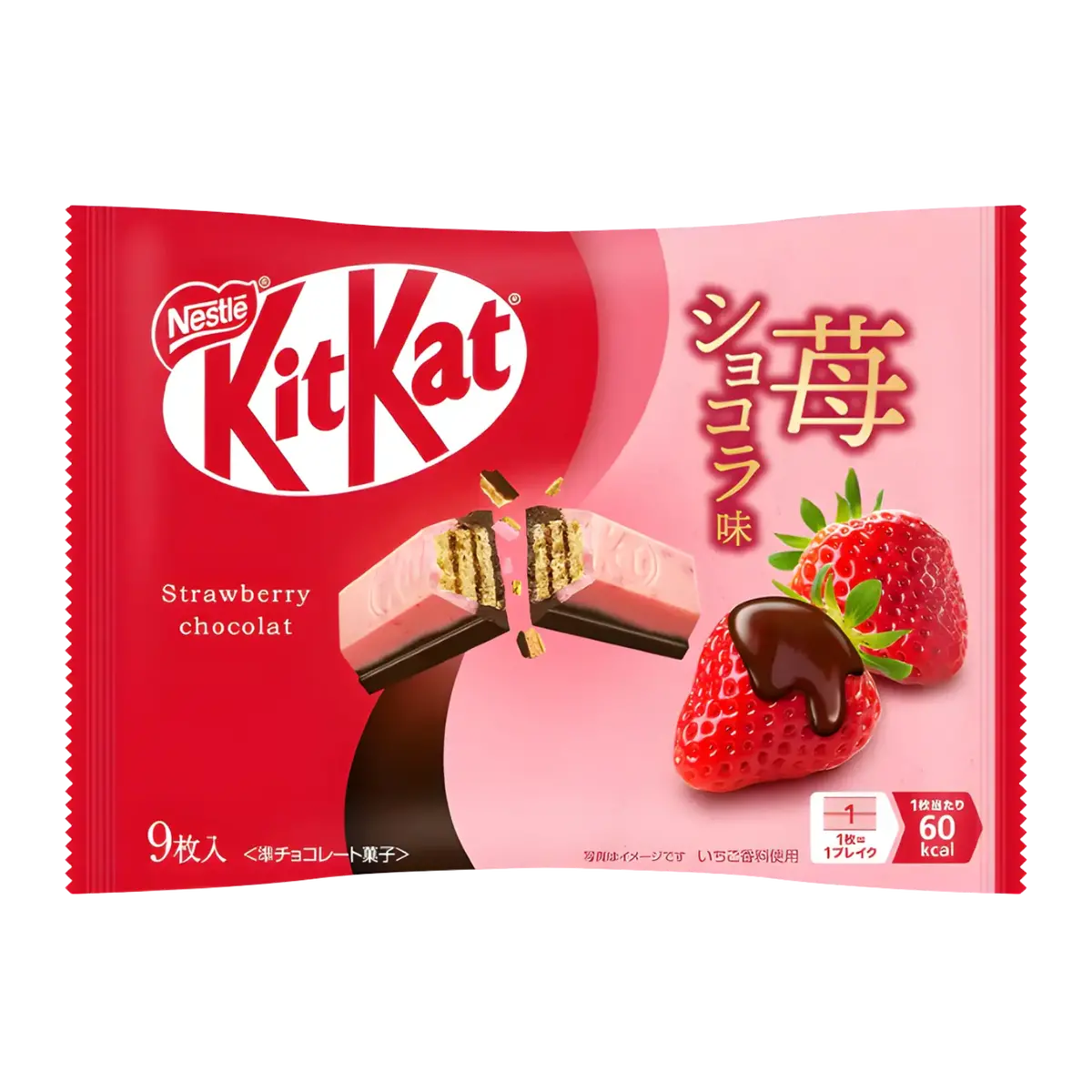 Nestle Kitkat Double Sweetness Strawberry & Chocolate 101.7G 1