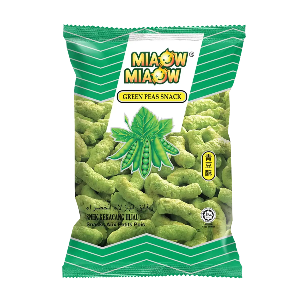 Miaow Miaow Green Peas Flavour 50G 1