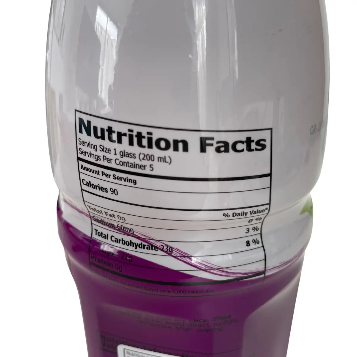 Mogu Mogu Grape Juice With Nata De Coco 1L 2