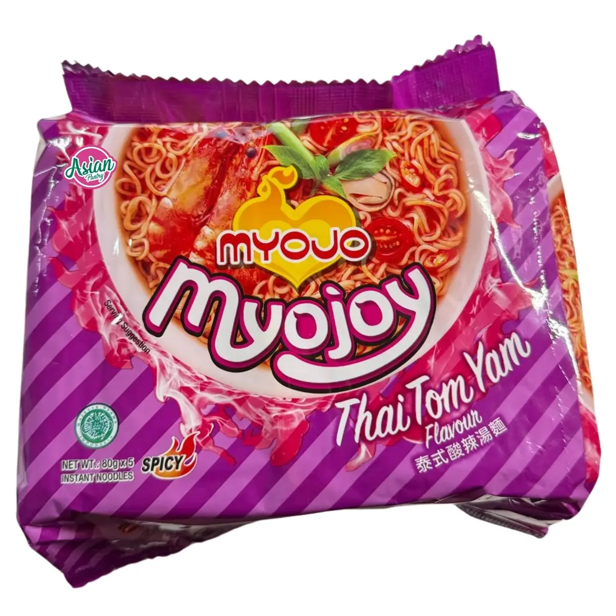 Myojo Thai Tom Yam Flavour Noodle  80G 1