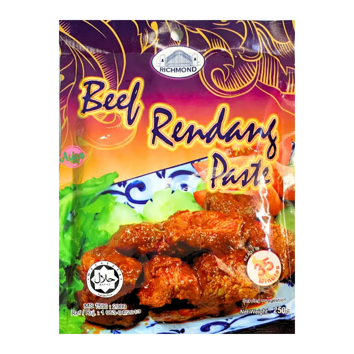 Richmond Beef Rendang Paste 250G 1