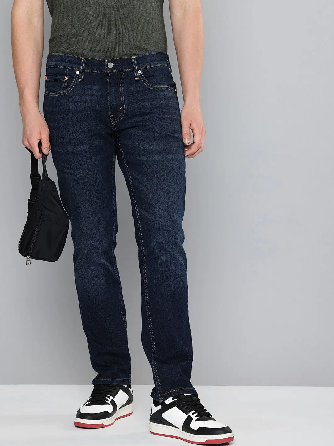 Men's 511 Indigo Slim Fit Mid Rise Jeans 1