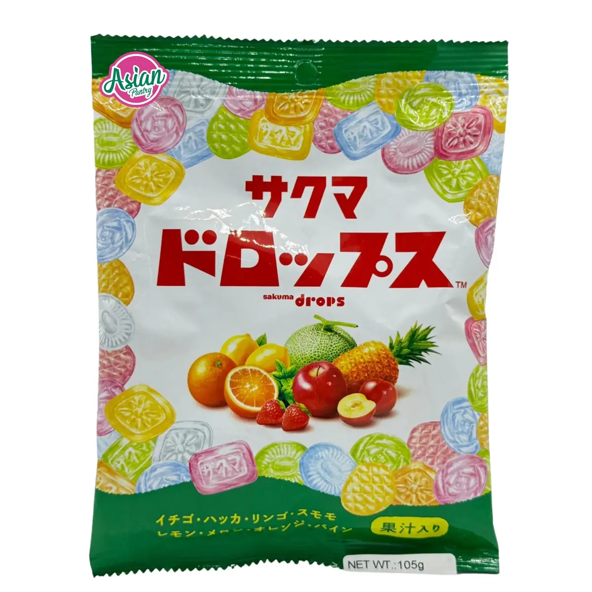 Sakuma Drop Fruits 105G 1