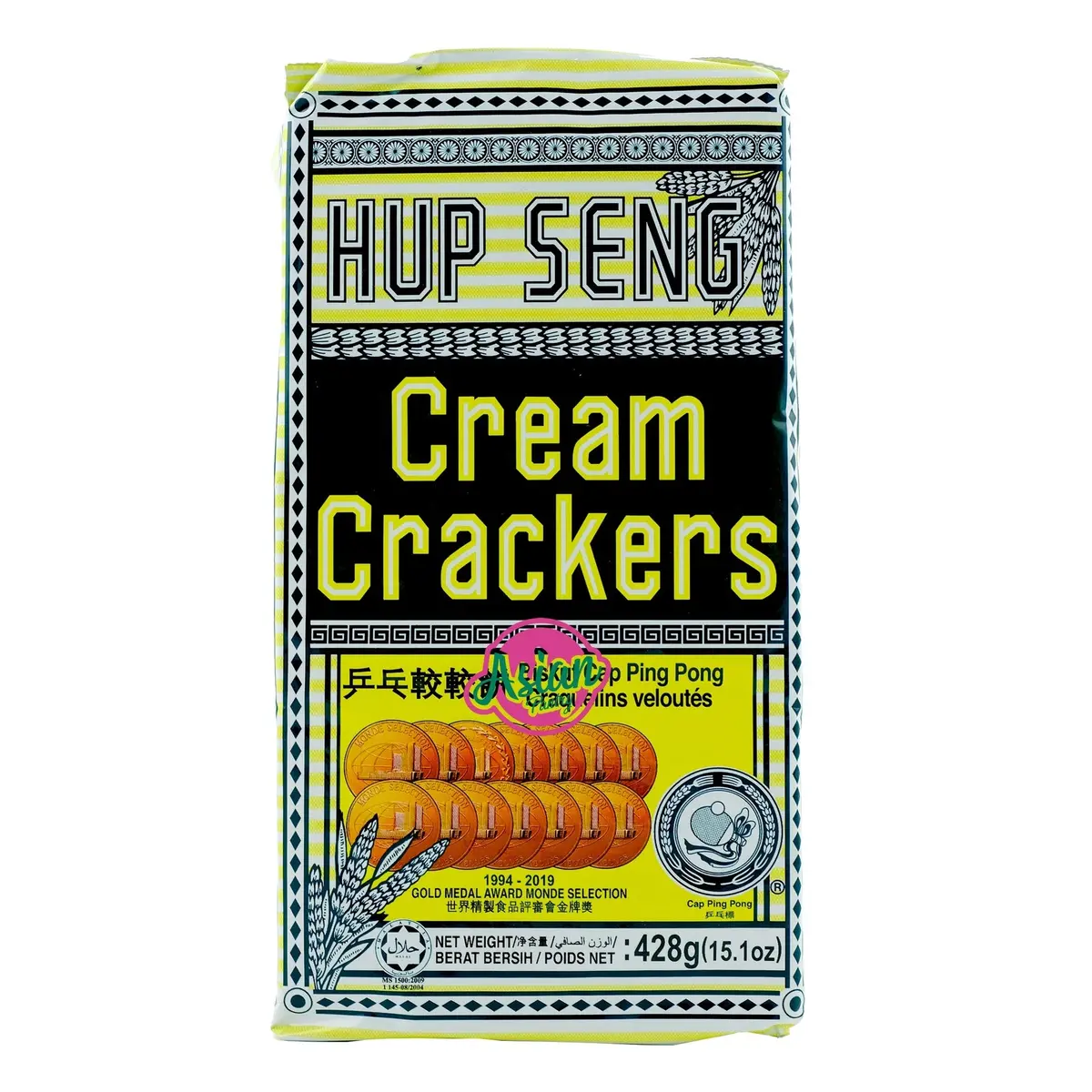 Hup Seng Cream Crackers 428G 1