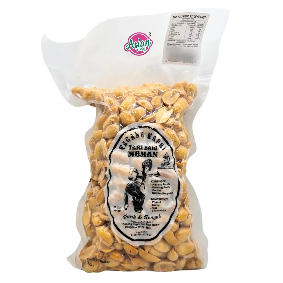 Kacang Kapri Tari Bali Kapri Style Peanut 300G 1