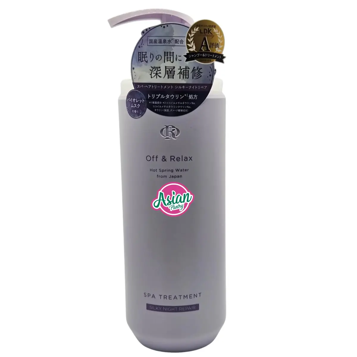 Off & Relax Hot Spring Water Silky Night Repair Spa Shampoo 460Ml 1