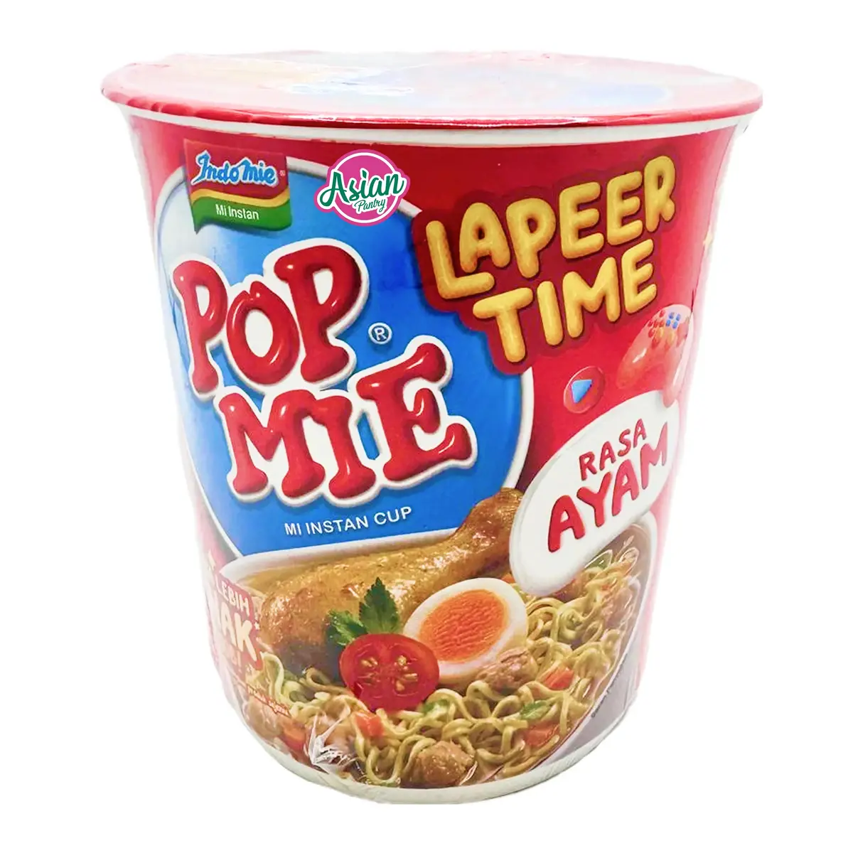 Indomie Popmie Ayam Flavour Mi Instant Cup 75G 1